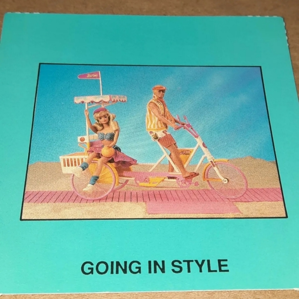 Vintage Barbie Card 1989 Barbie Just Us Girls Game Replacement Piece